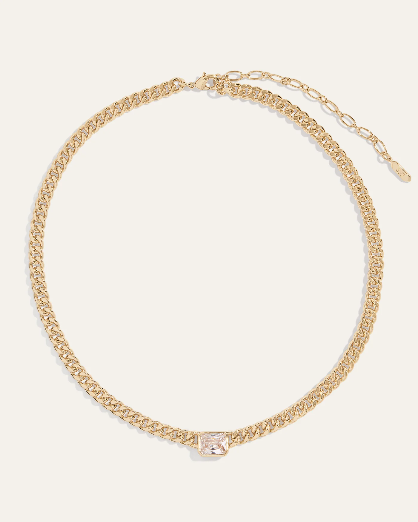 Bezel Station Necklace - Image 3