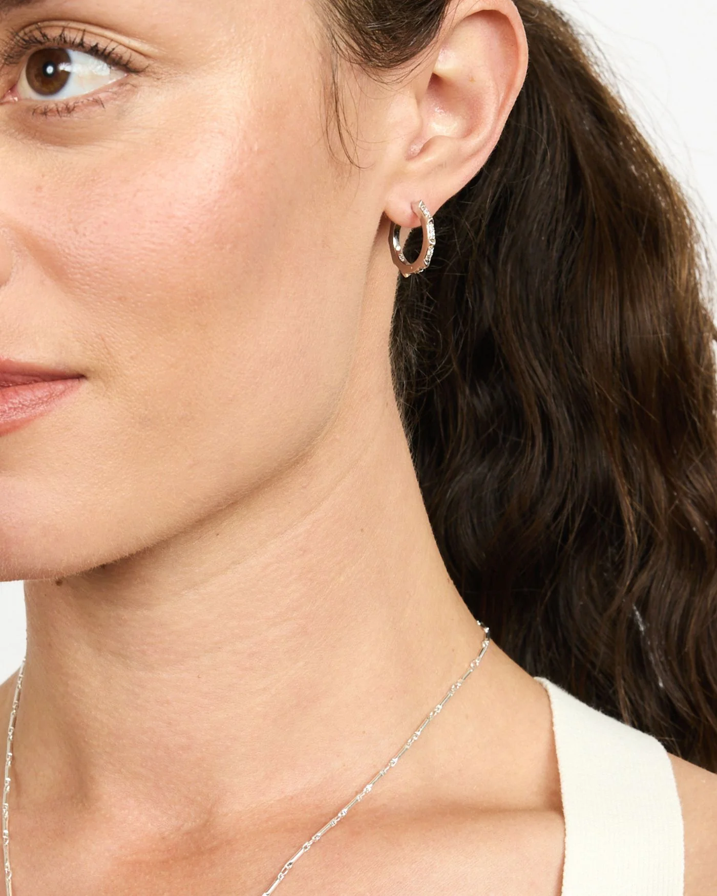 Charlotte Renegade Hoop Earrings | 3/4" - Image 6