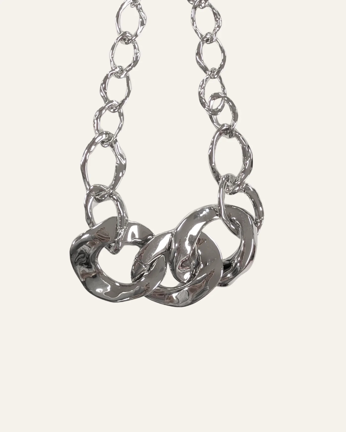 Chunky Chain Statement Necklace - One of a Kind