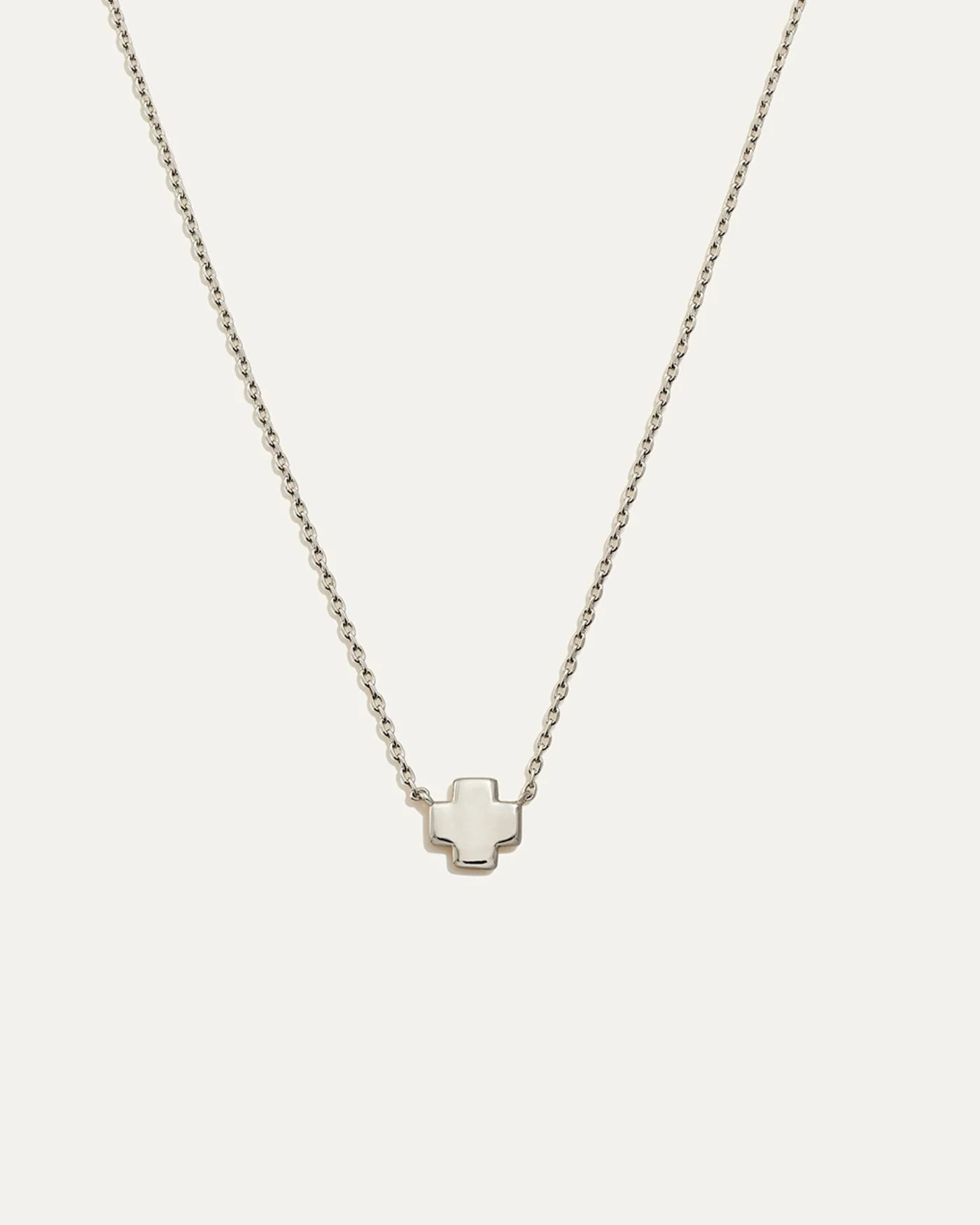 Delicate Adjustable Cross Necklace - Image 4