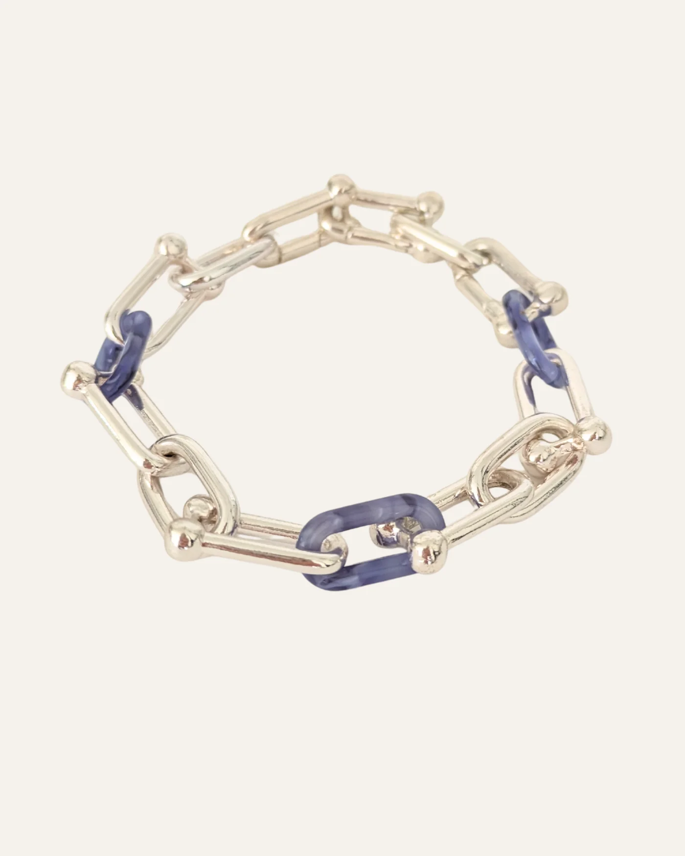 Adjustable Enamel Link Bracelet - Image 2