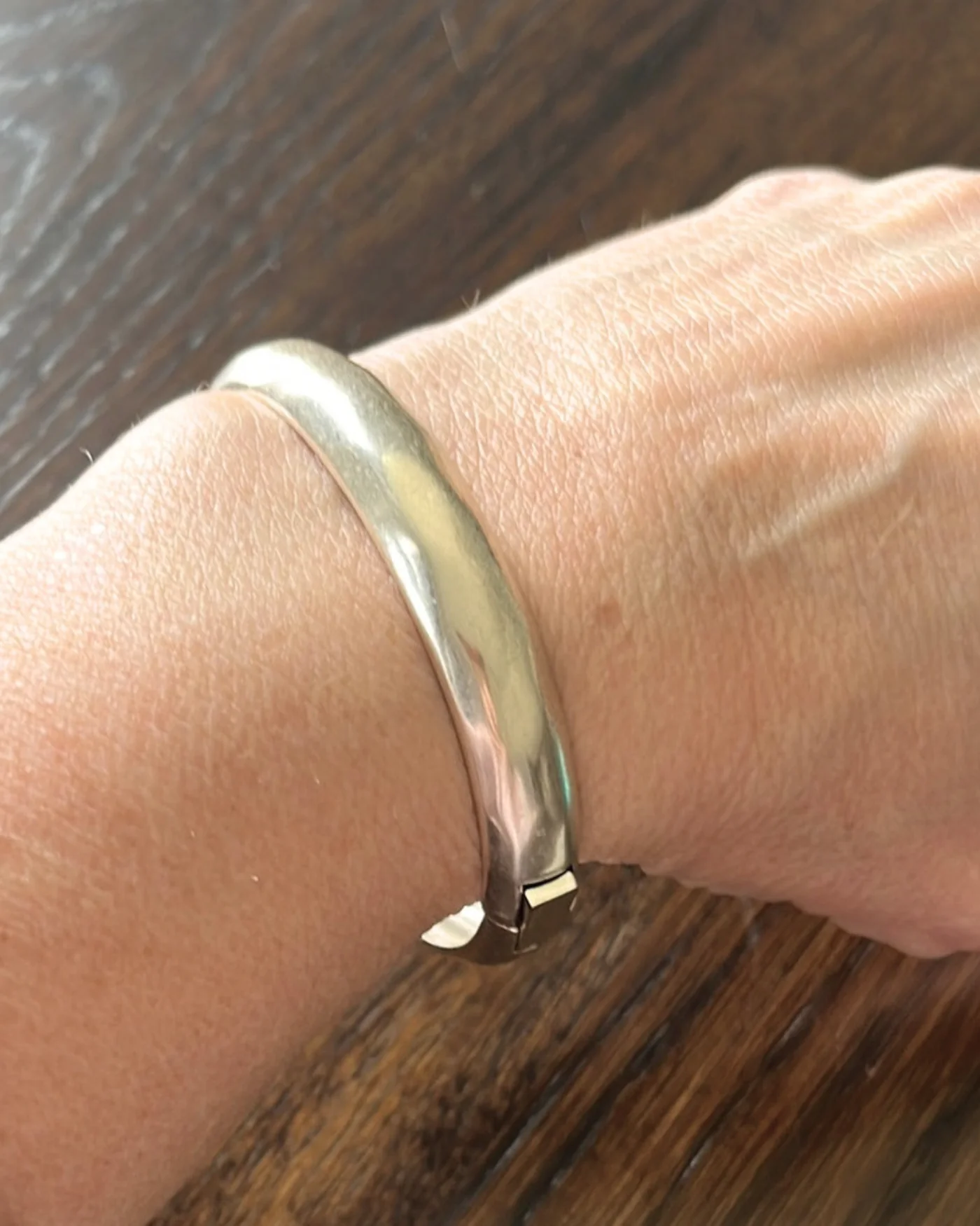 Essential Sculptural Cuff | Silver - Image 2