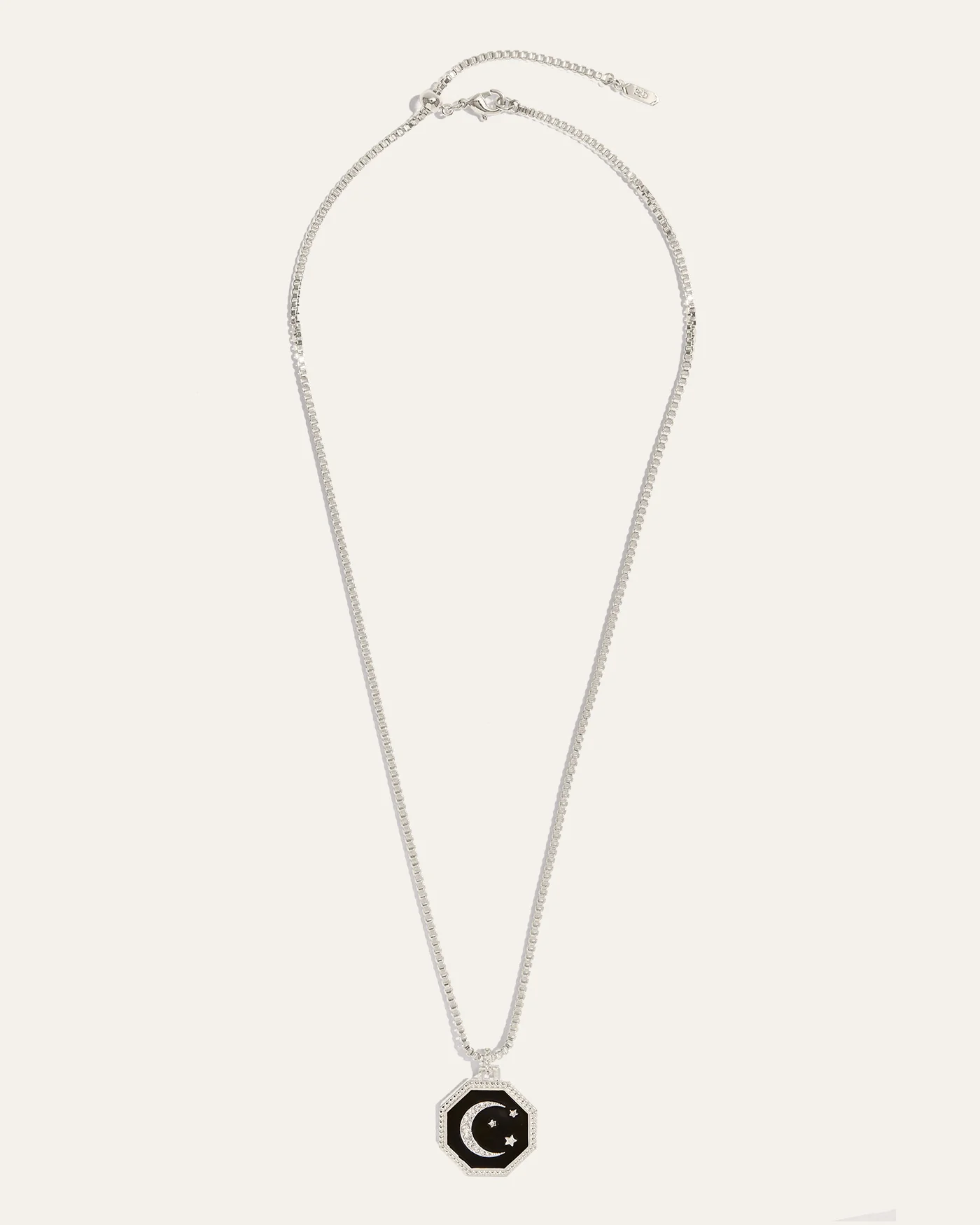 Estelle Celestial Reversible Pendant Necklace |Silver - Image 5