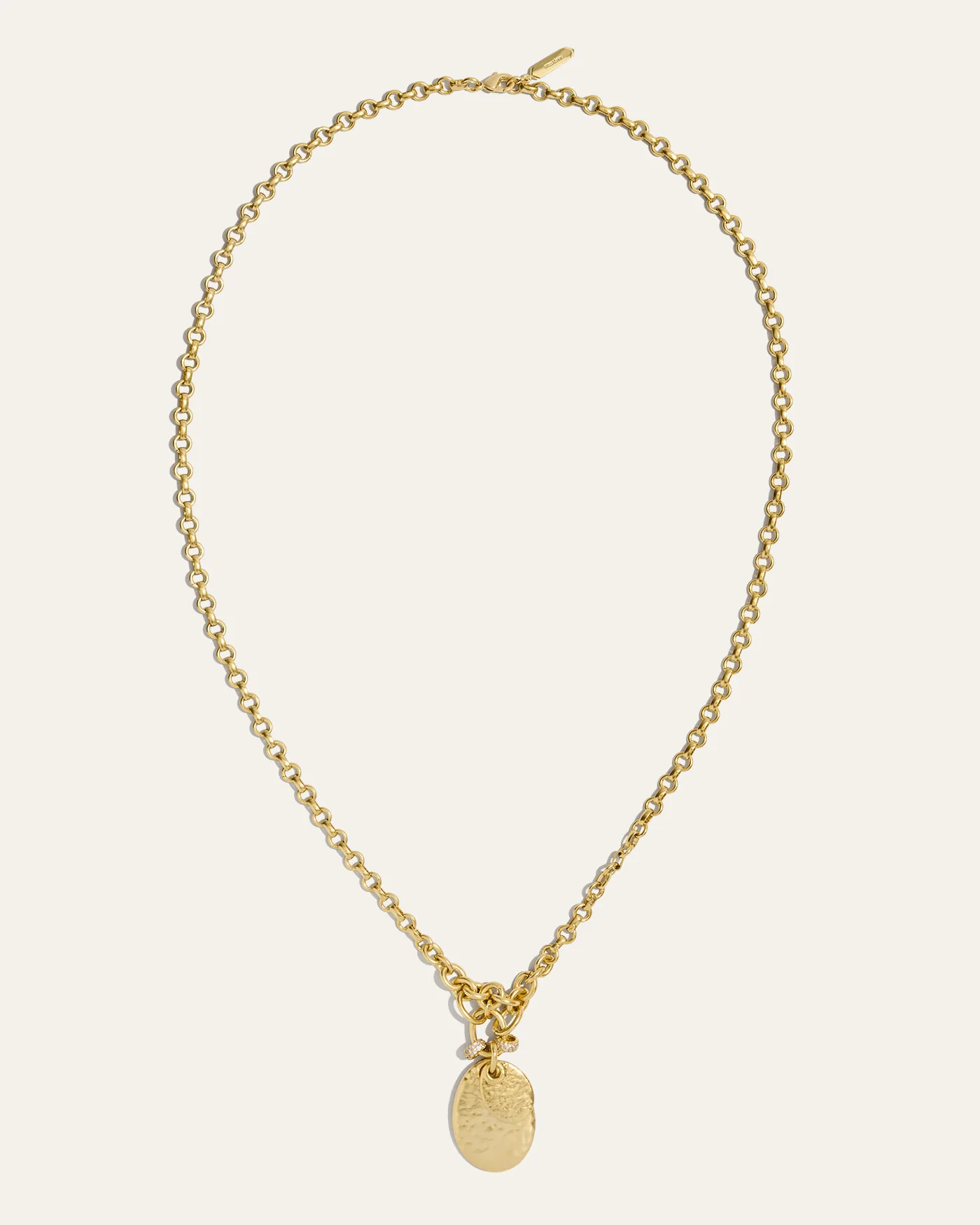 Hammered Petal Necklace - Image 4