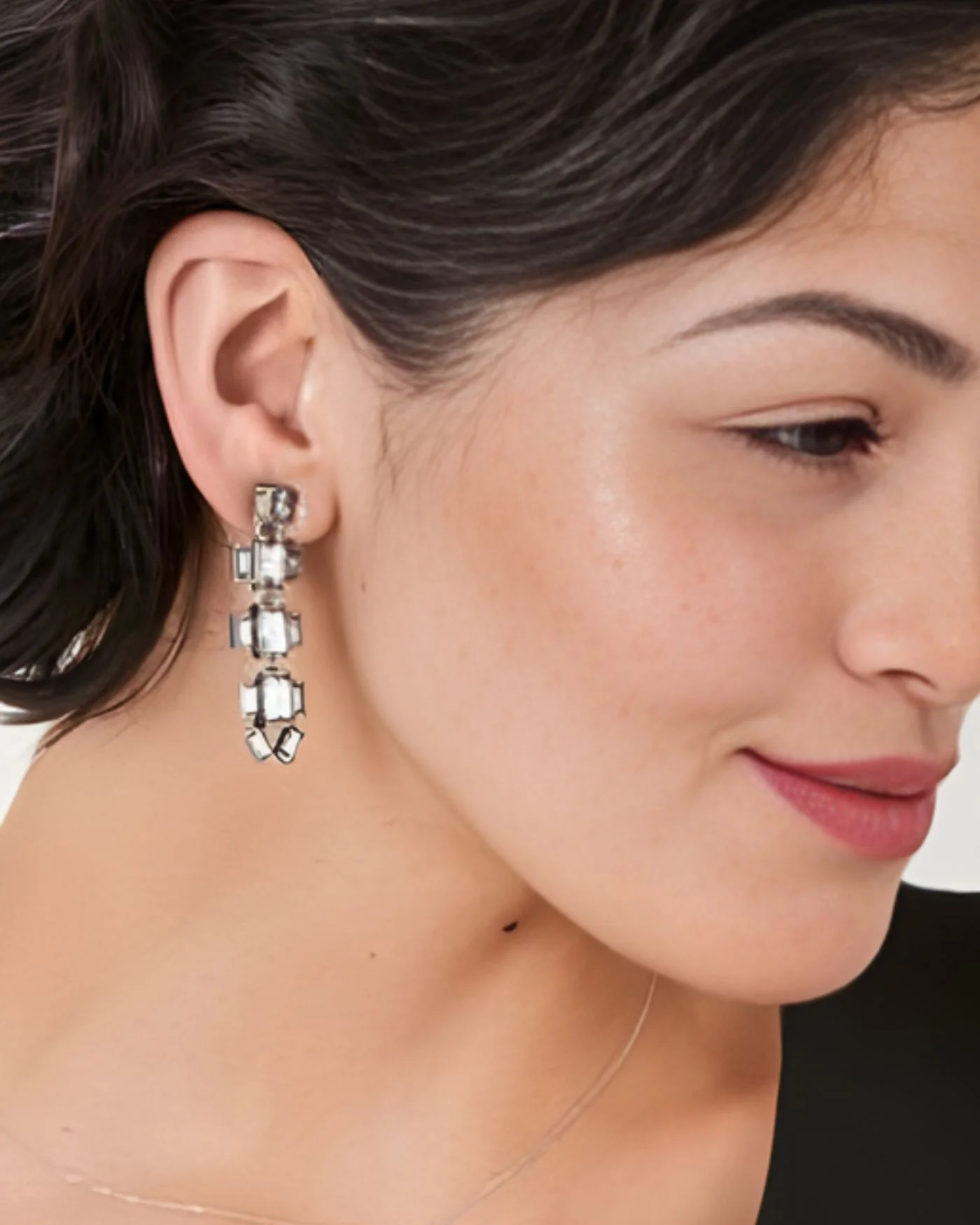 Hatley Baguette Earrings - Final Sale - Image 2
