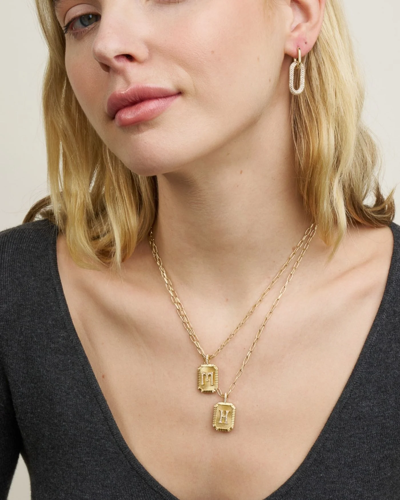 Heirloom Initial Pendant Necklace - Image 6