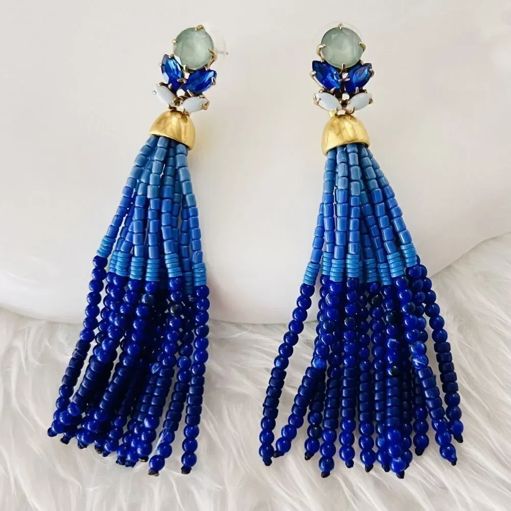 Iris Tassel Versatile  Earrings