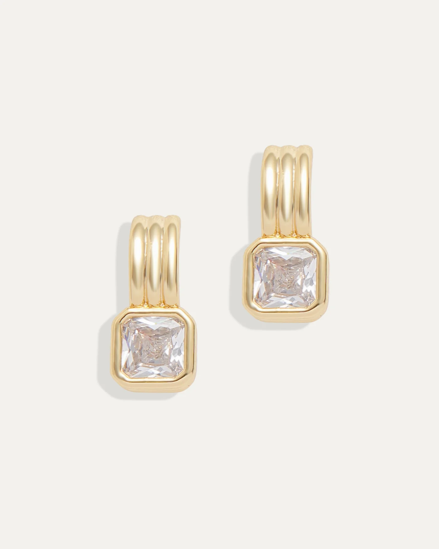 Marlo Earrings in Diamonds