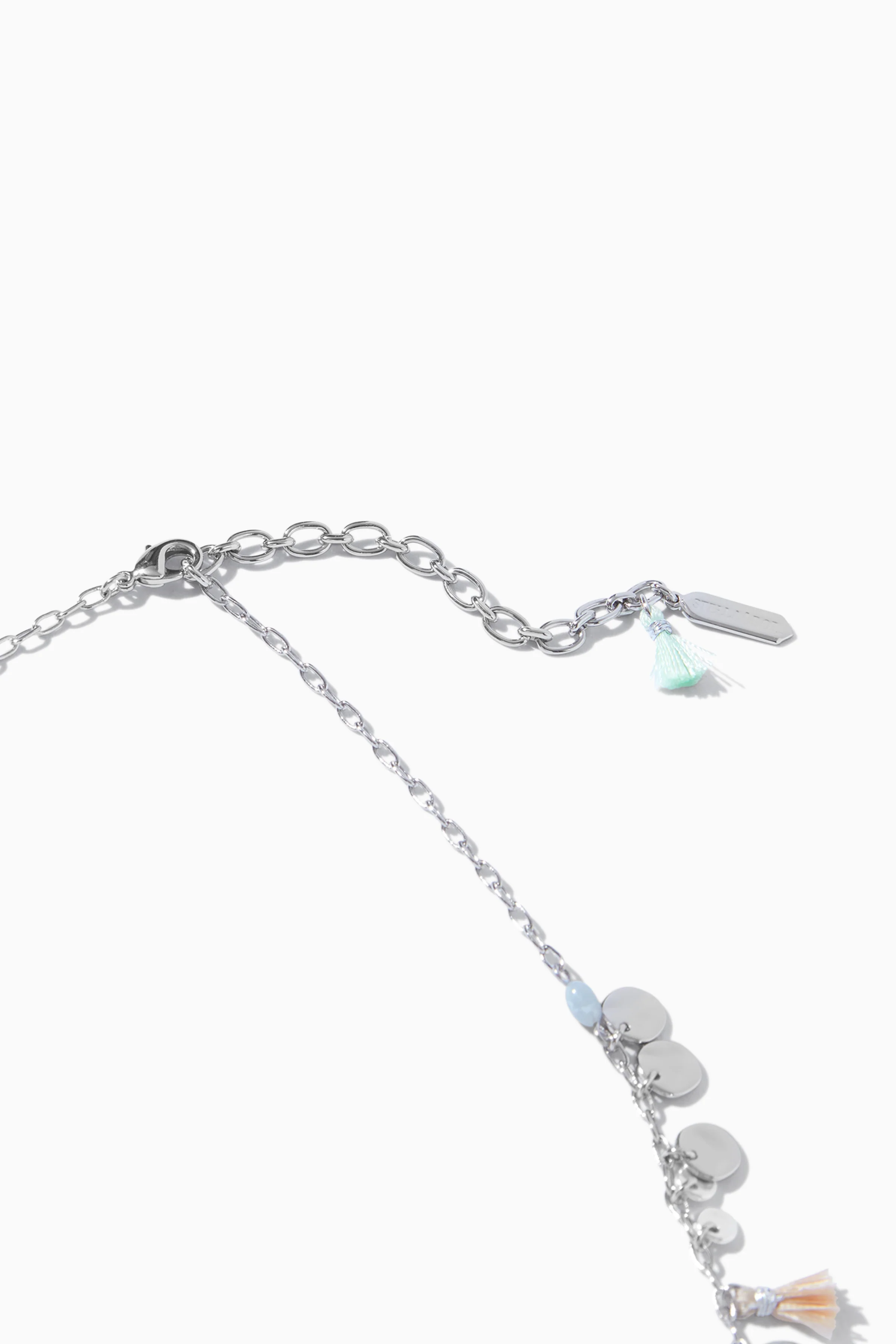 Metal Bubbles Long Strand Necklace - Image 4