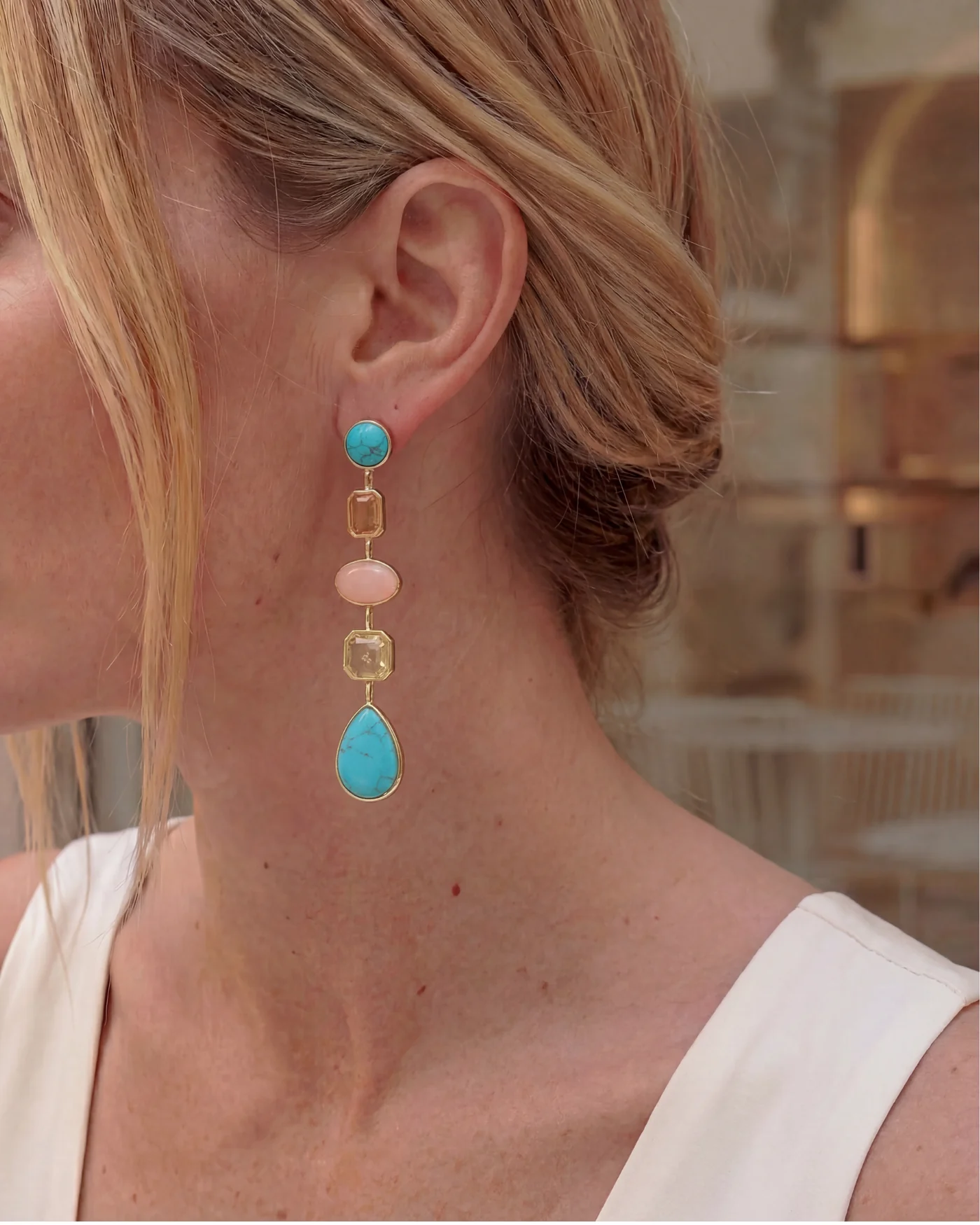 Naomie Convertible Statement Earrings - Image 3