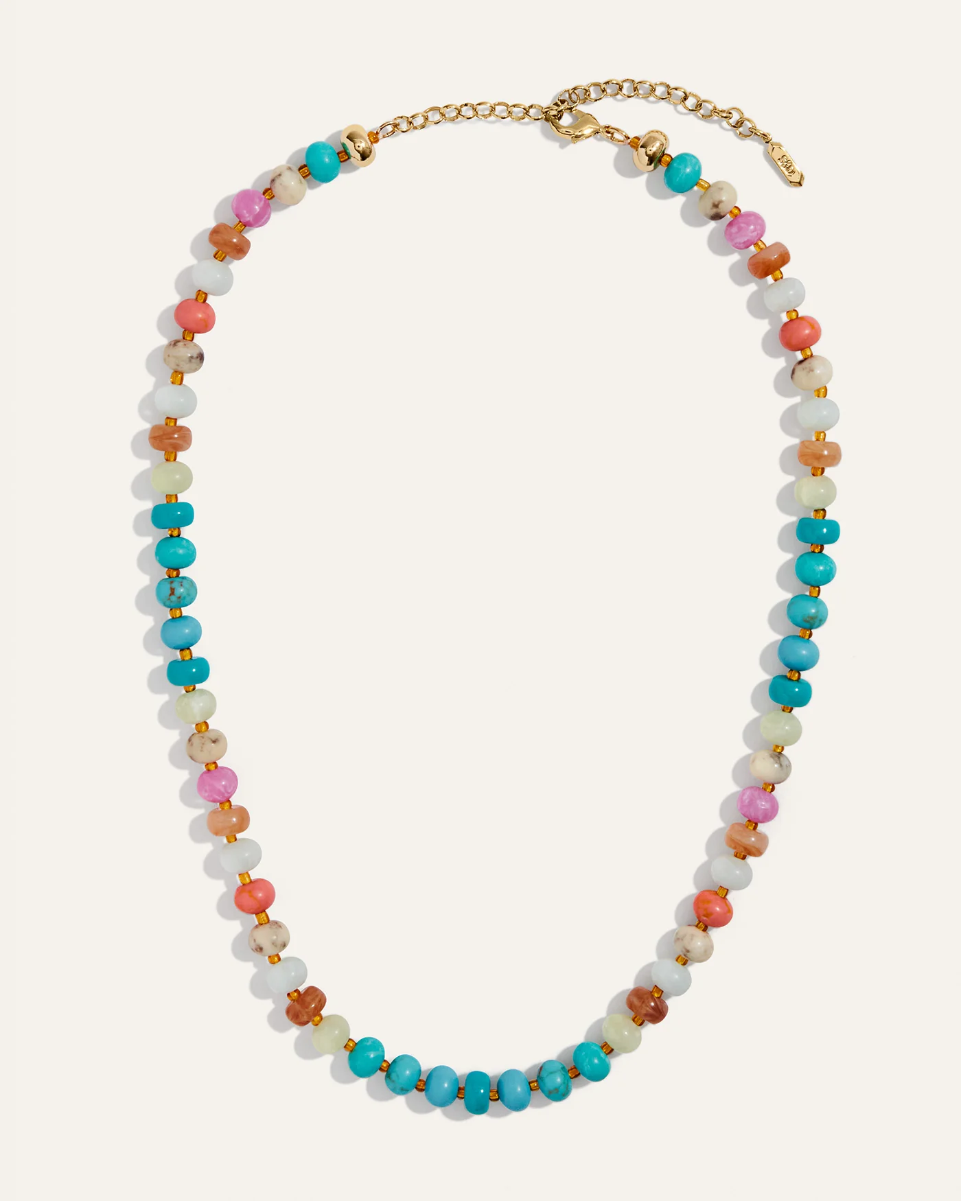 Pastel Beaded Candy Necklace - Image 5
