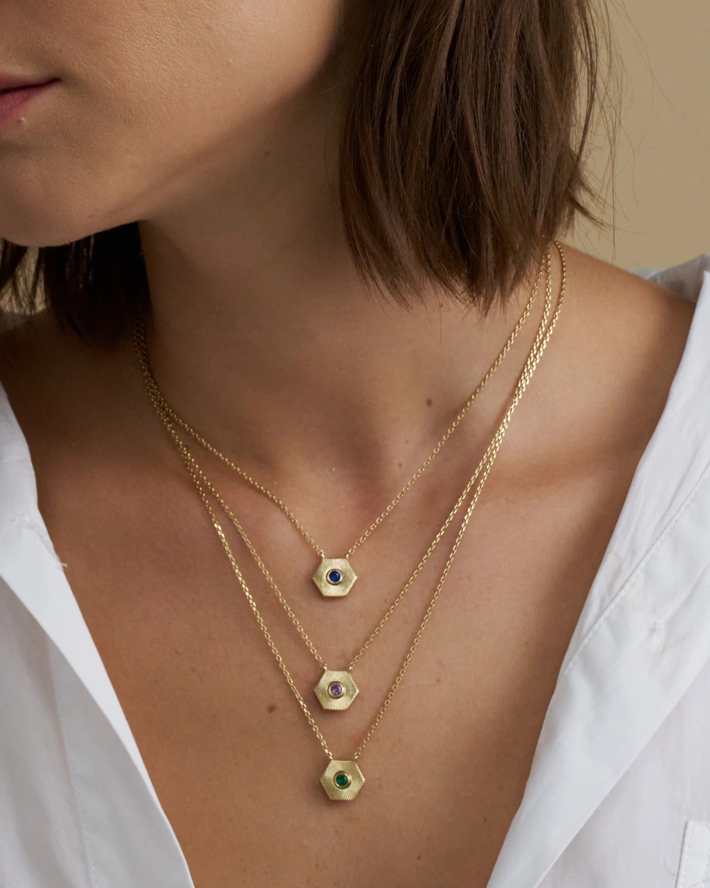 Power Stone Pendant Adjustable Necklace - Image 3