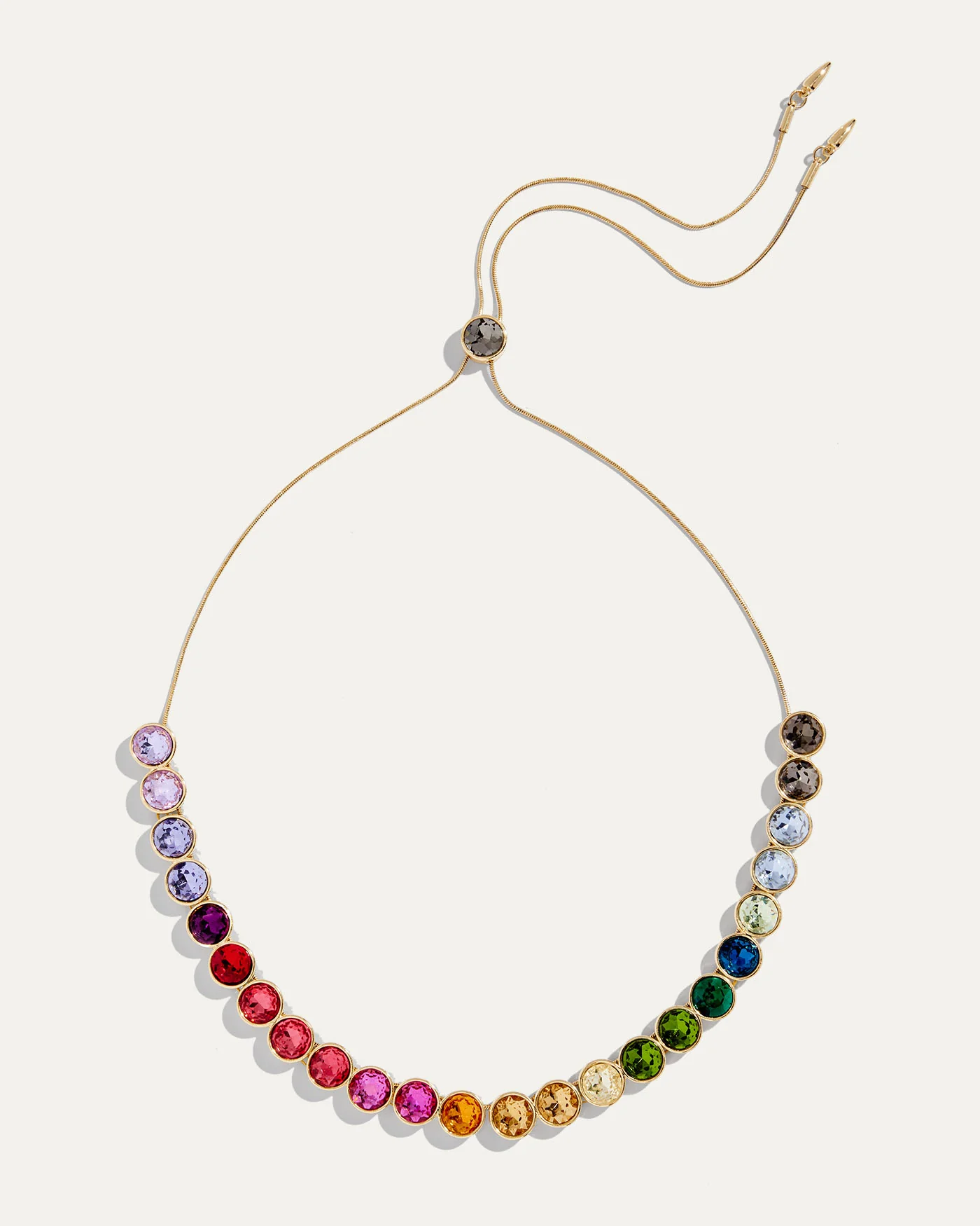 Rainbow Crystal Necklace - Image 3