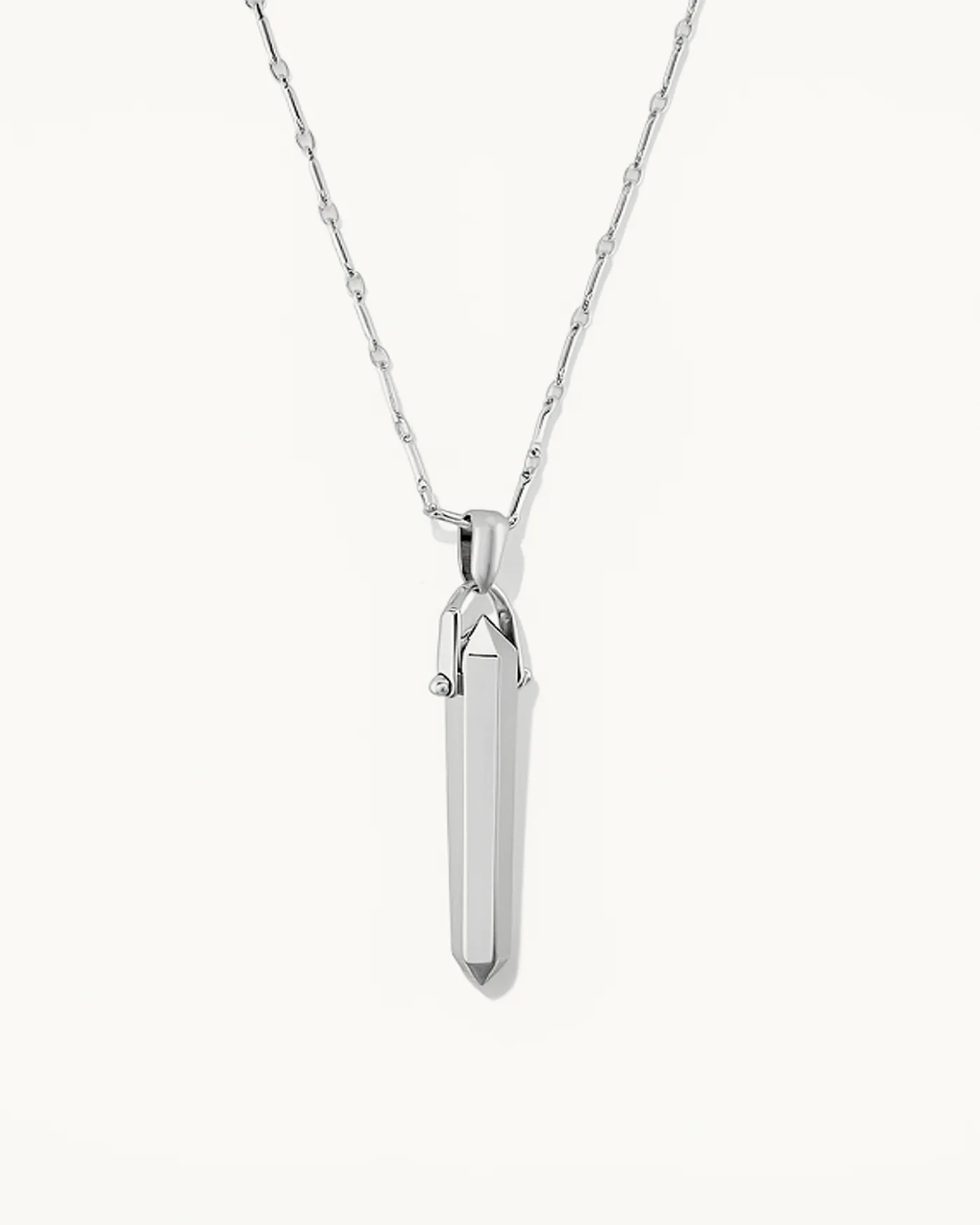 Rebel Pendant Necklace | Silver