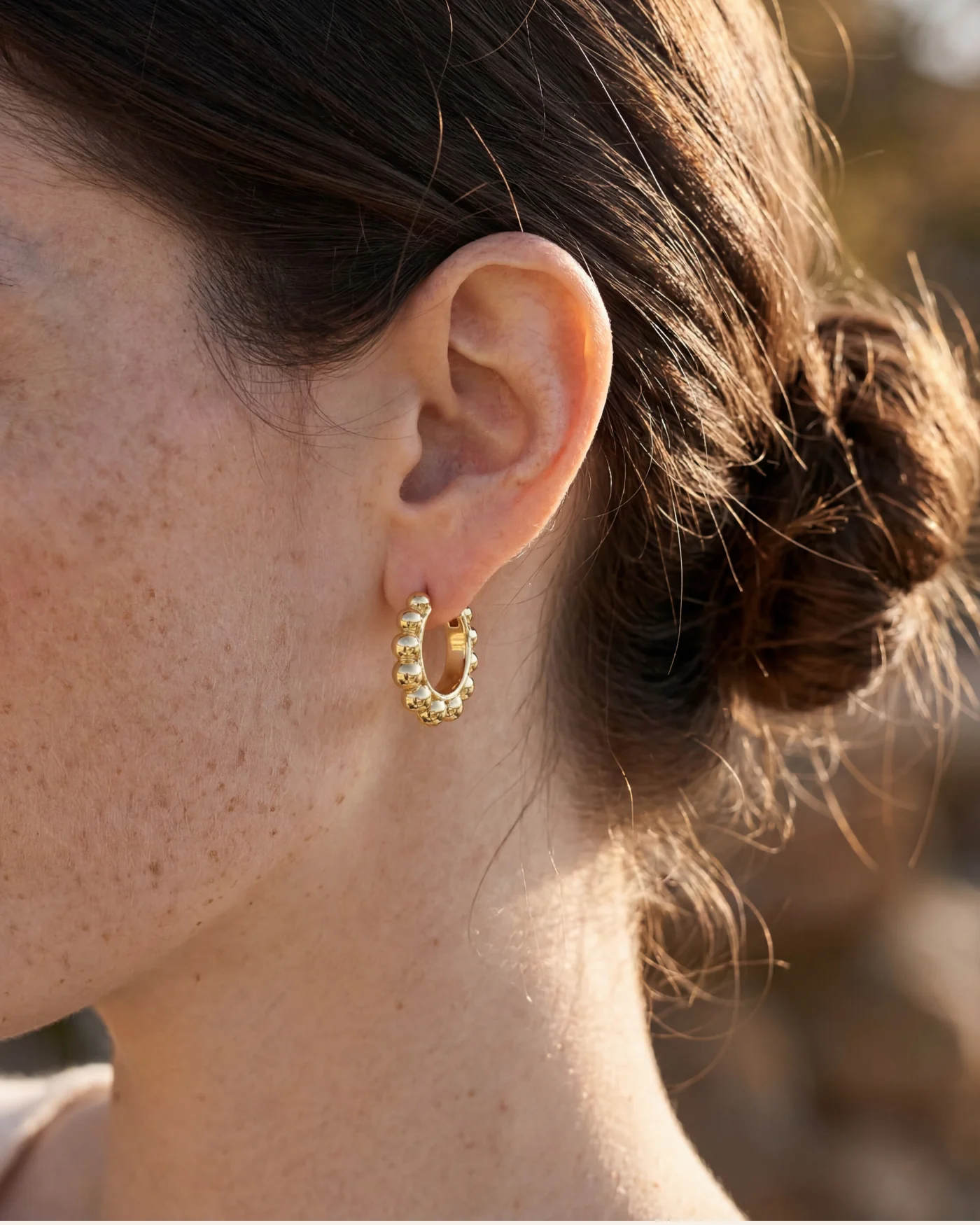 Sienna Hoop Earrings - Image 2