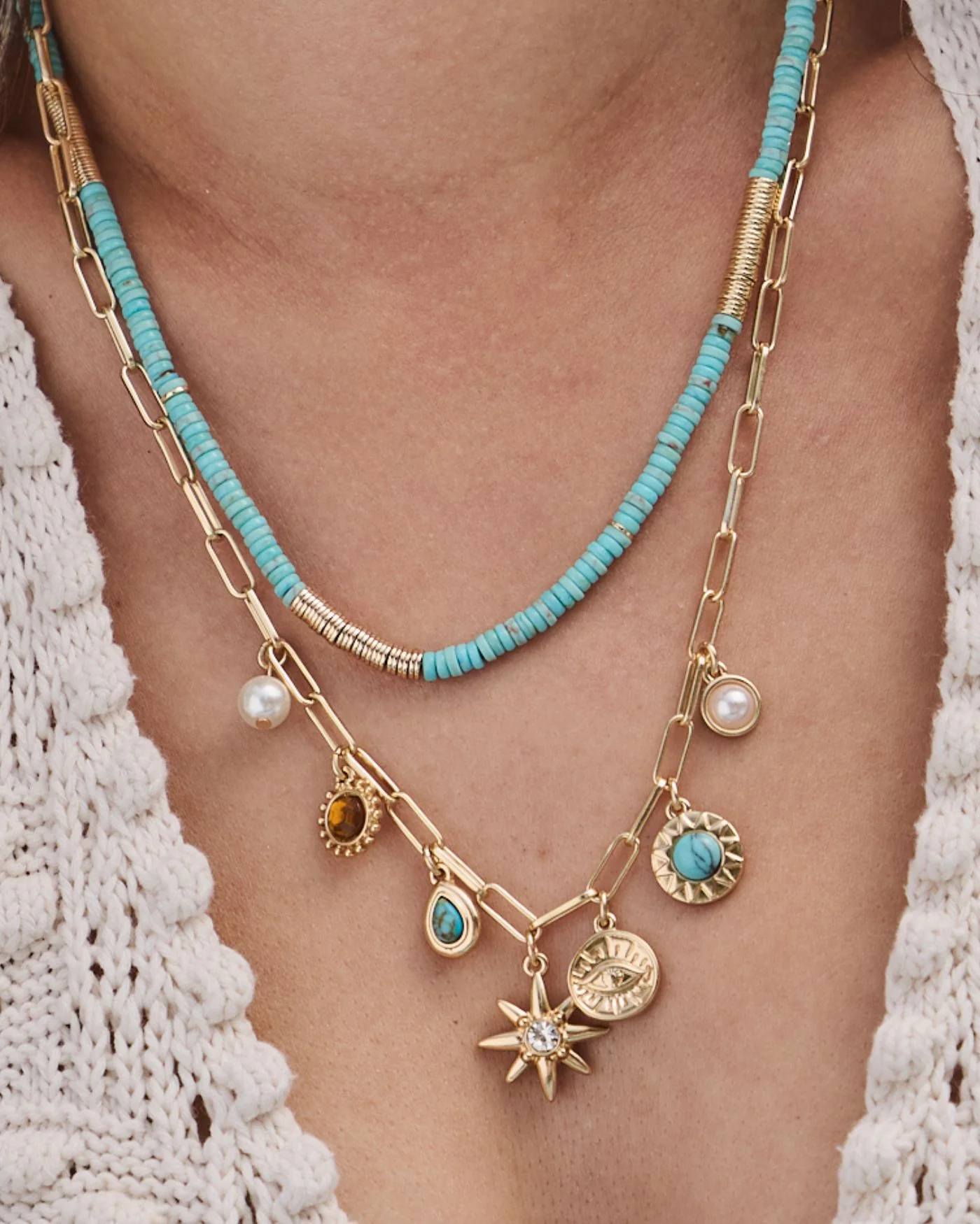 Sunny Days Charm Necklace - Final Sale - Image 4