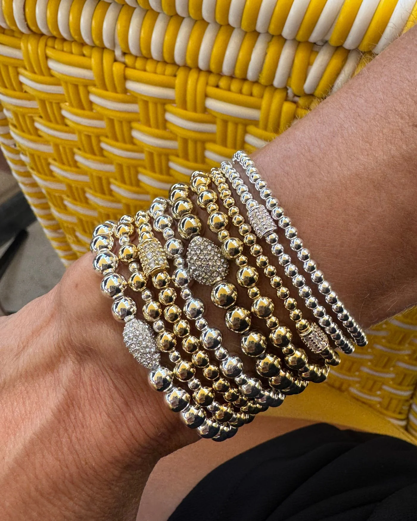 Ulani Beaded Stretch Bracelet - Image 3
