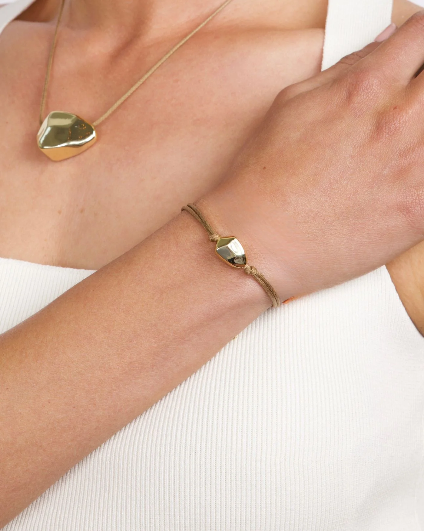 Ulani on Leather Cord Bracelet - Image 3