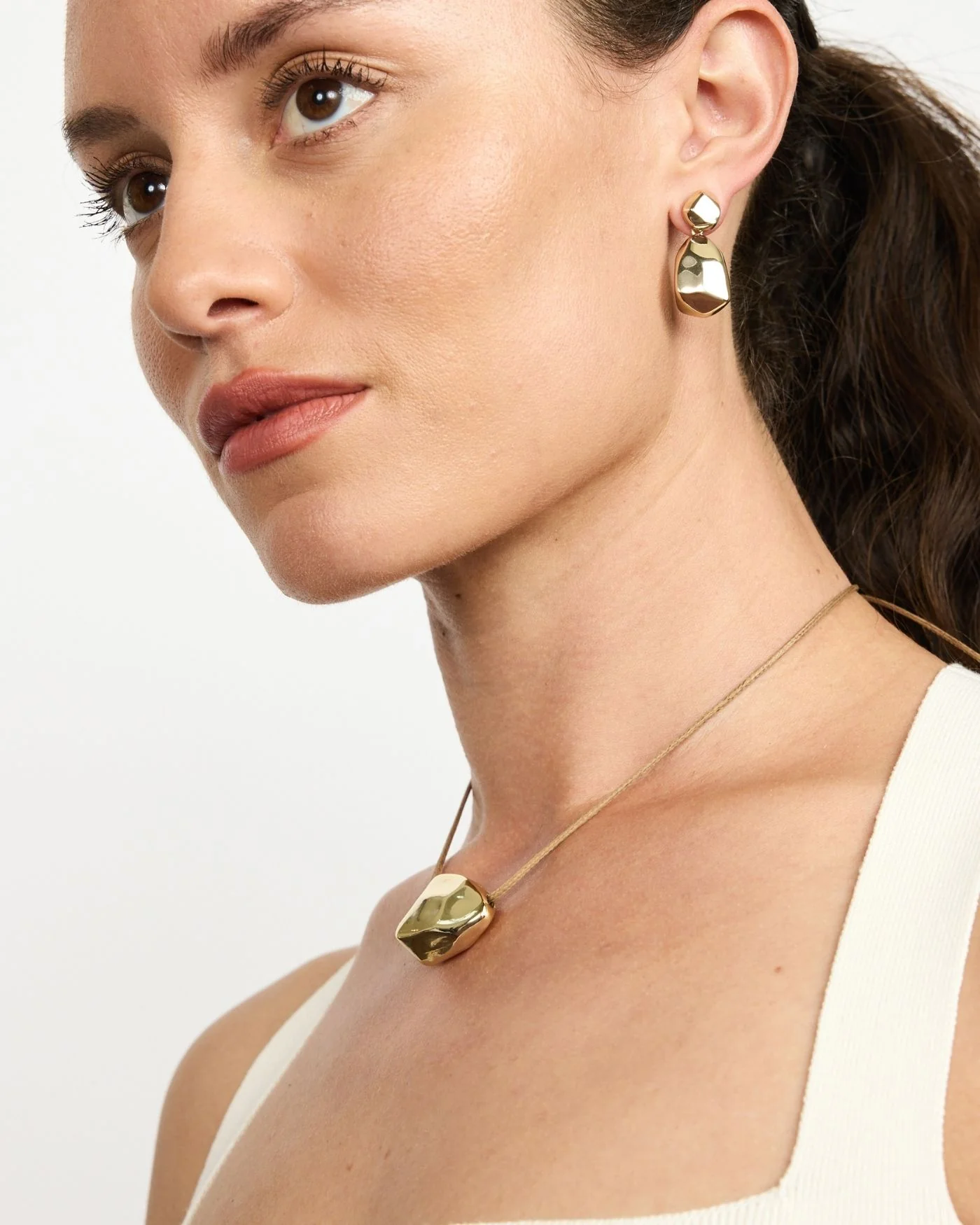 Ulani on Leather Cord Necklace - Image 10