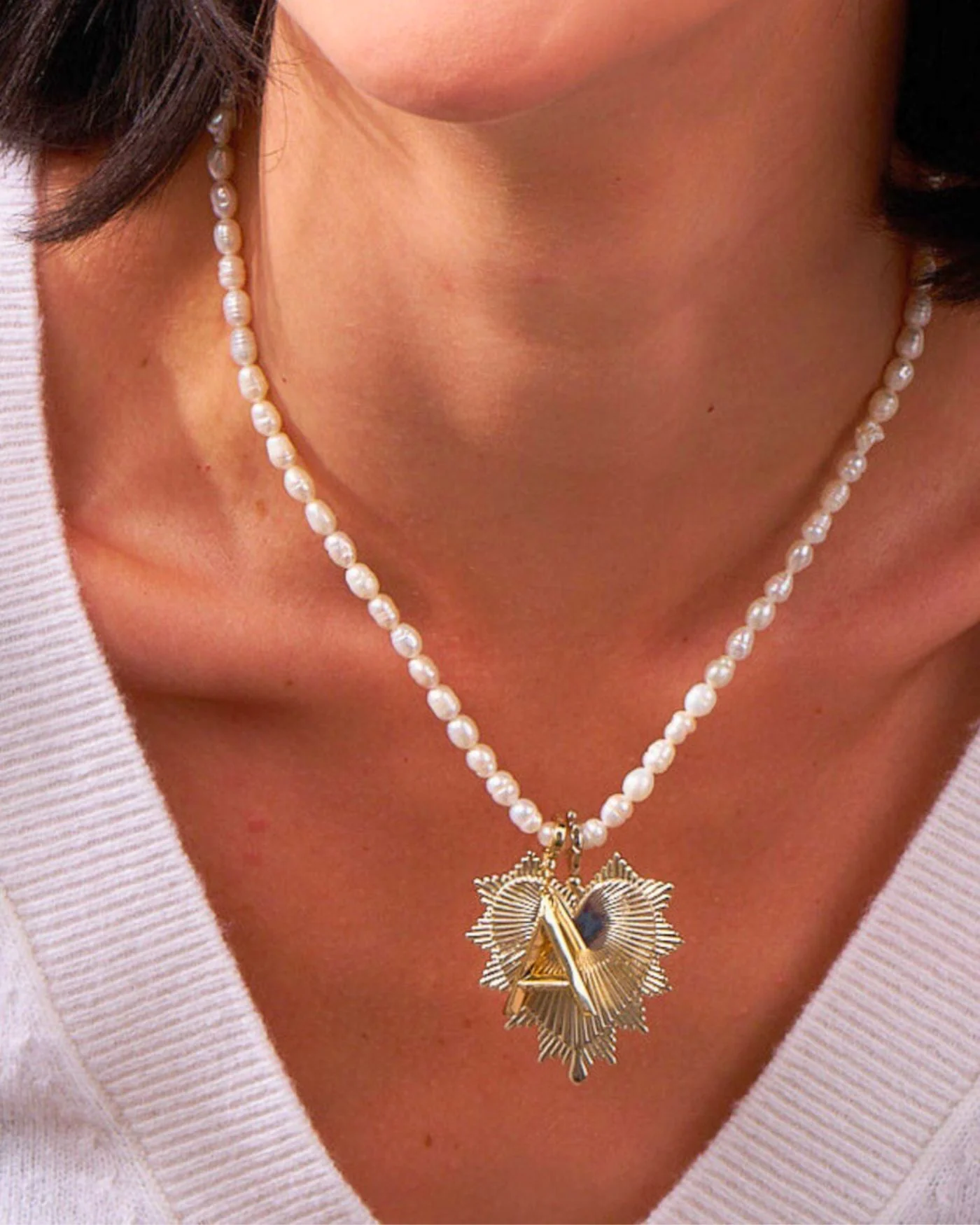 Tatum Vintage Heart Charm - Image 4