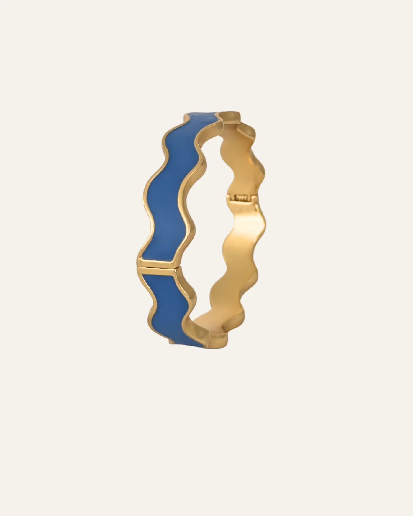 Never Released! Wavy Enamel Bangle | Gold - Image 2